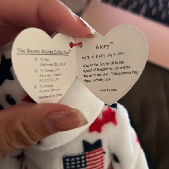 NWT TY beanie baby glory